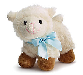 Blue Lamb with song- small