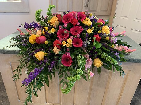 Tribute of Color Casket Piece