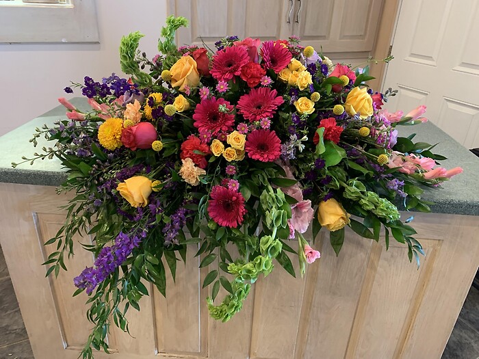 Tribute of Color Casket Piece