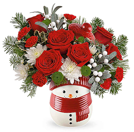 Frosty Wishes Premium Bouquet