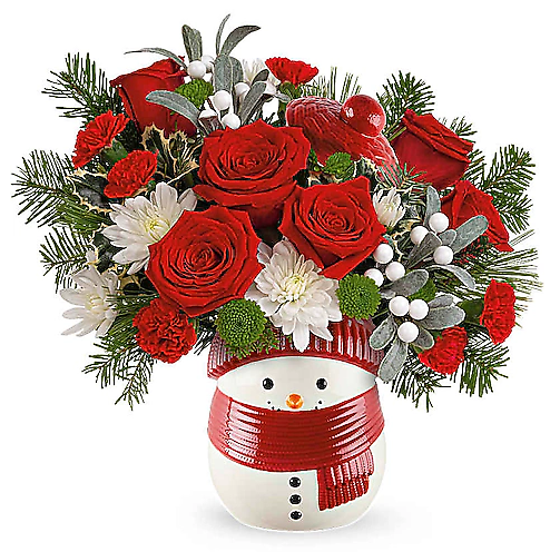 Frosty Wishes Premium Bouquet