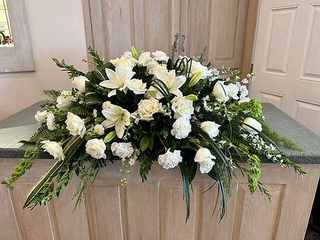 Peaceful Serenity Casket Spray