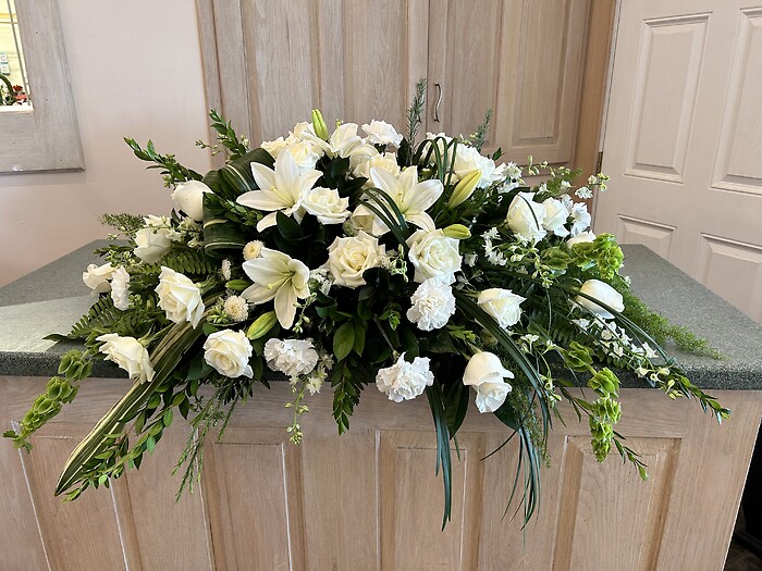 Peaceful Serenity Casket Spray