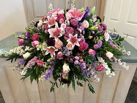 Love and Light Casket Spray