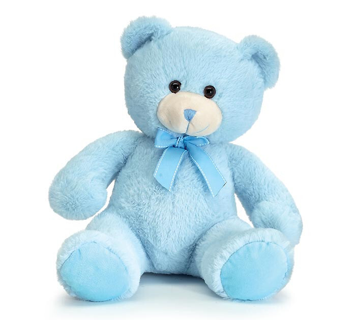 Small Blue Teddy Bear