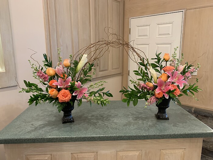 Urn - Sunset Remembrance Arrangement