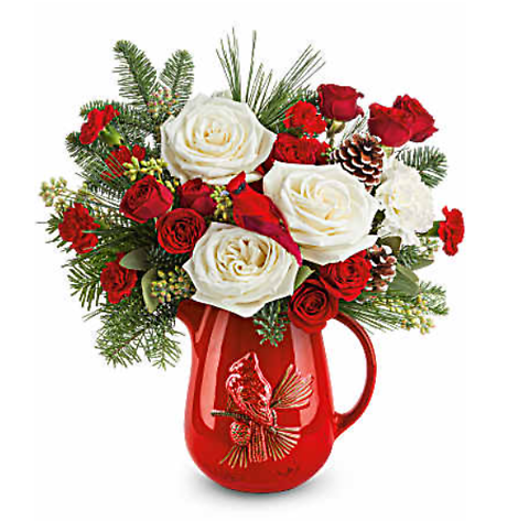 Scarlet Cardinal Premium Bouquet
