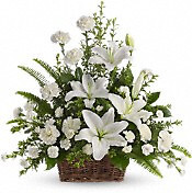 White Lilly Bouquet